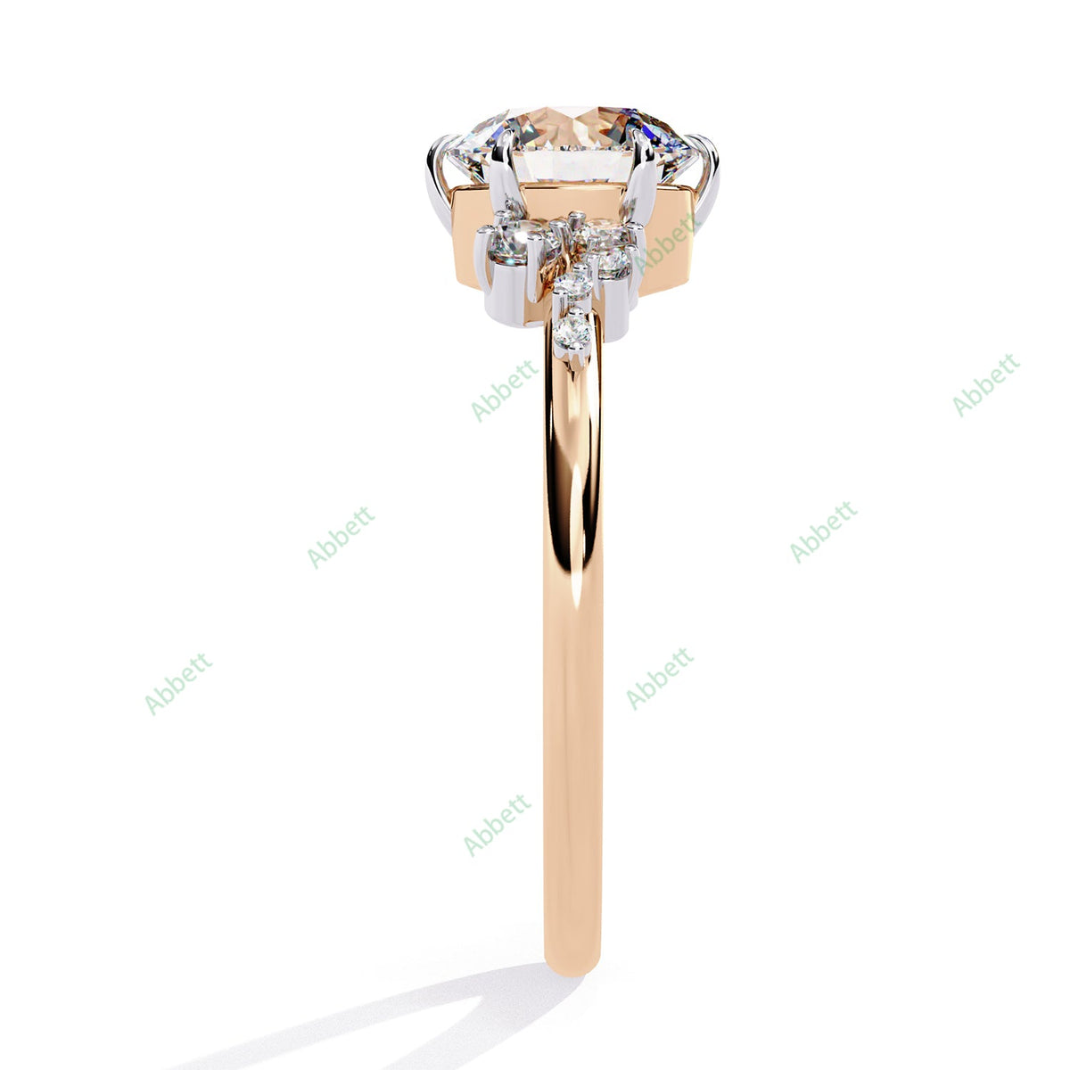 Accented Engagement Ring ENAC1146