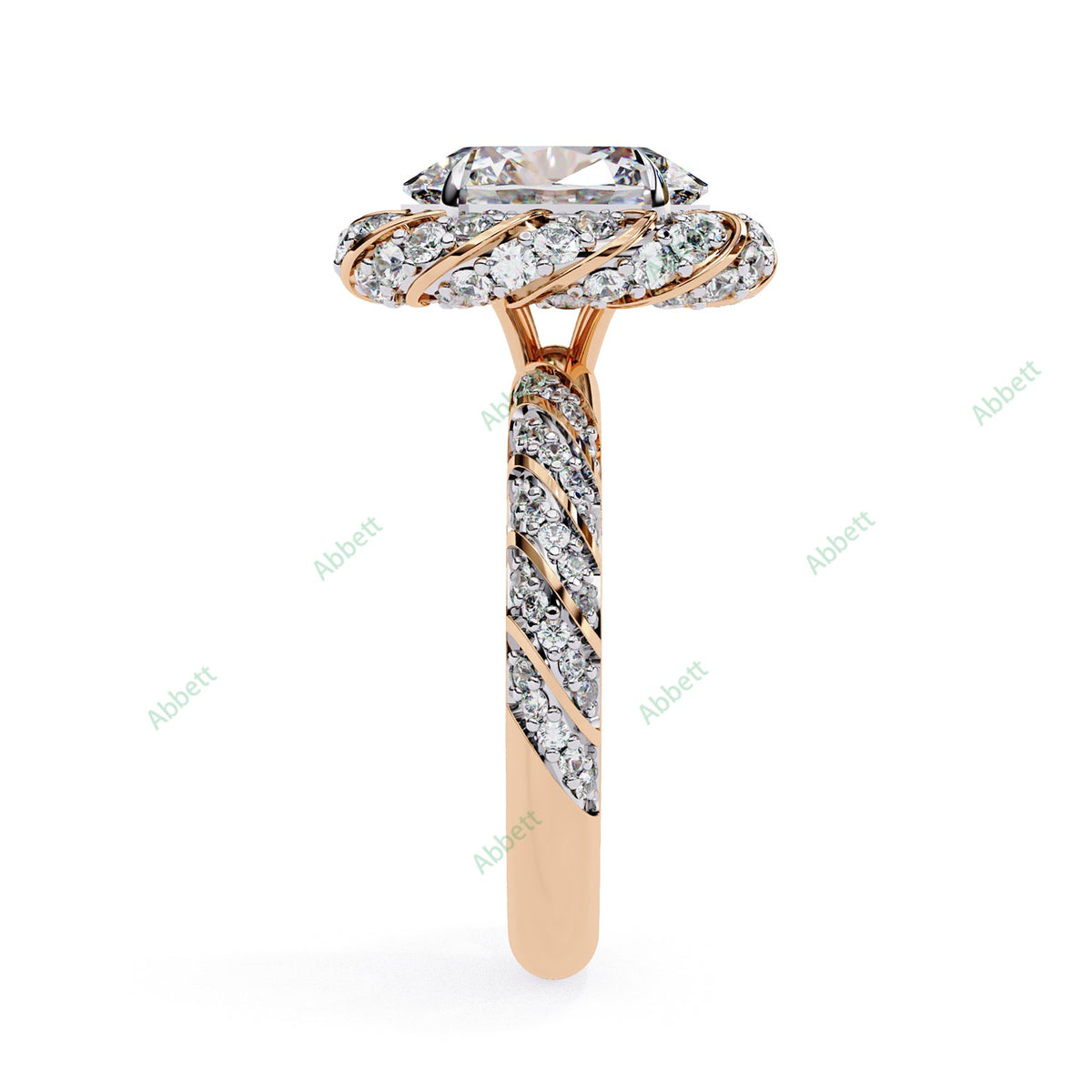 Accented Engagement Ring ENAC1162