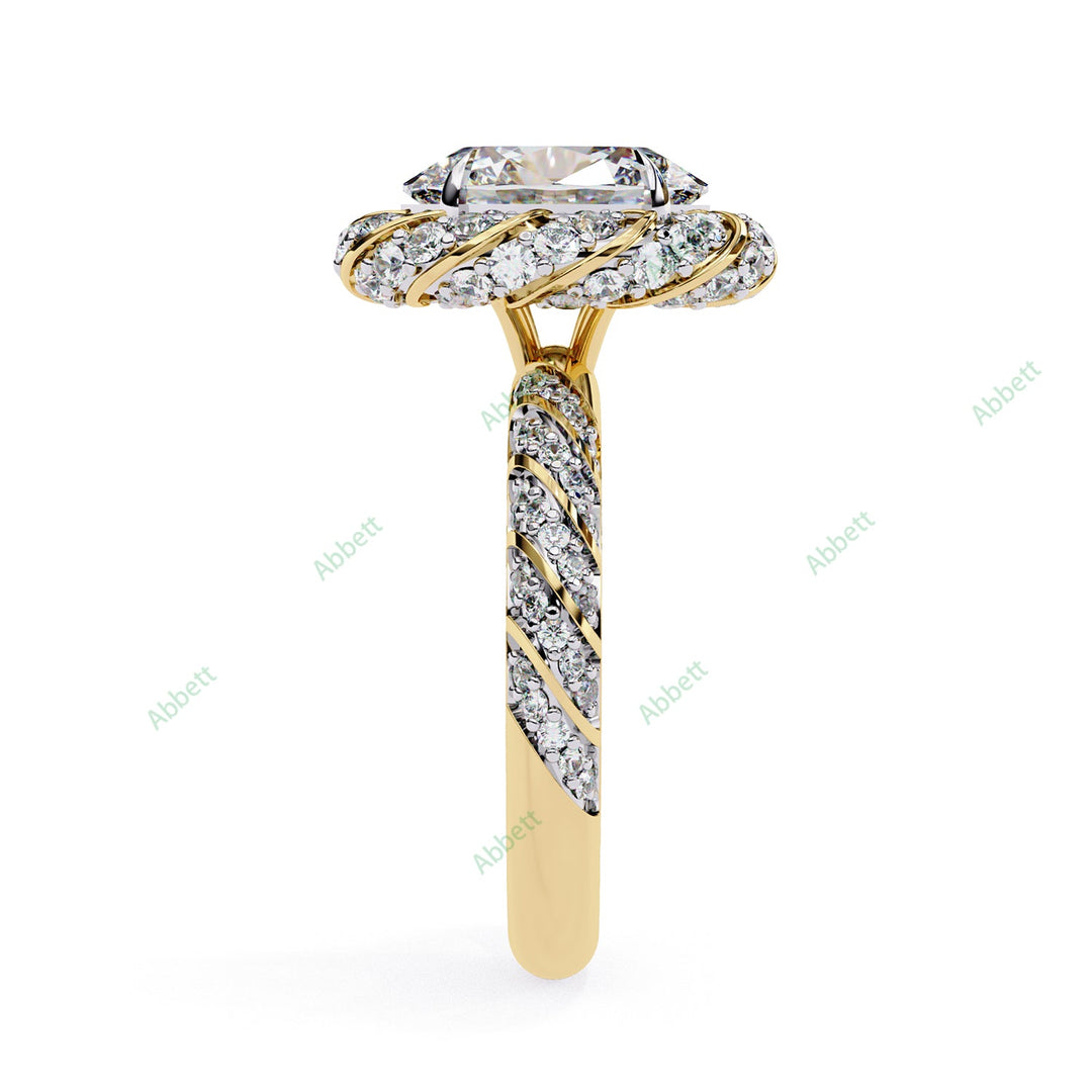 Accented Engagement Ring ENAC1162