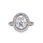 Load image into Gallery viewer, Accented Engagement Ring ENAC1162
