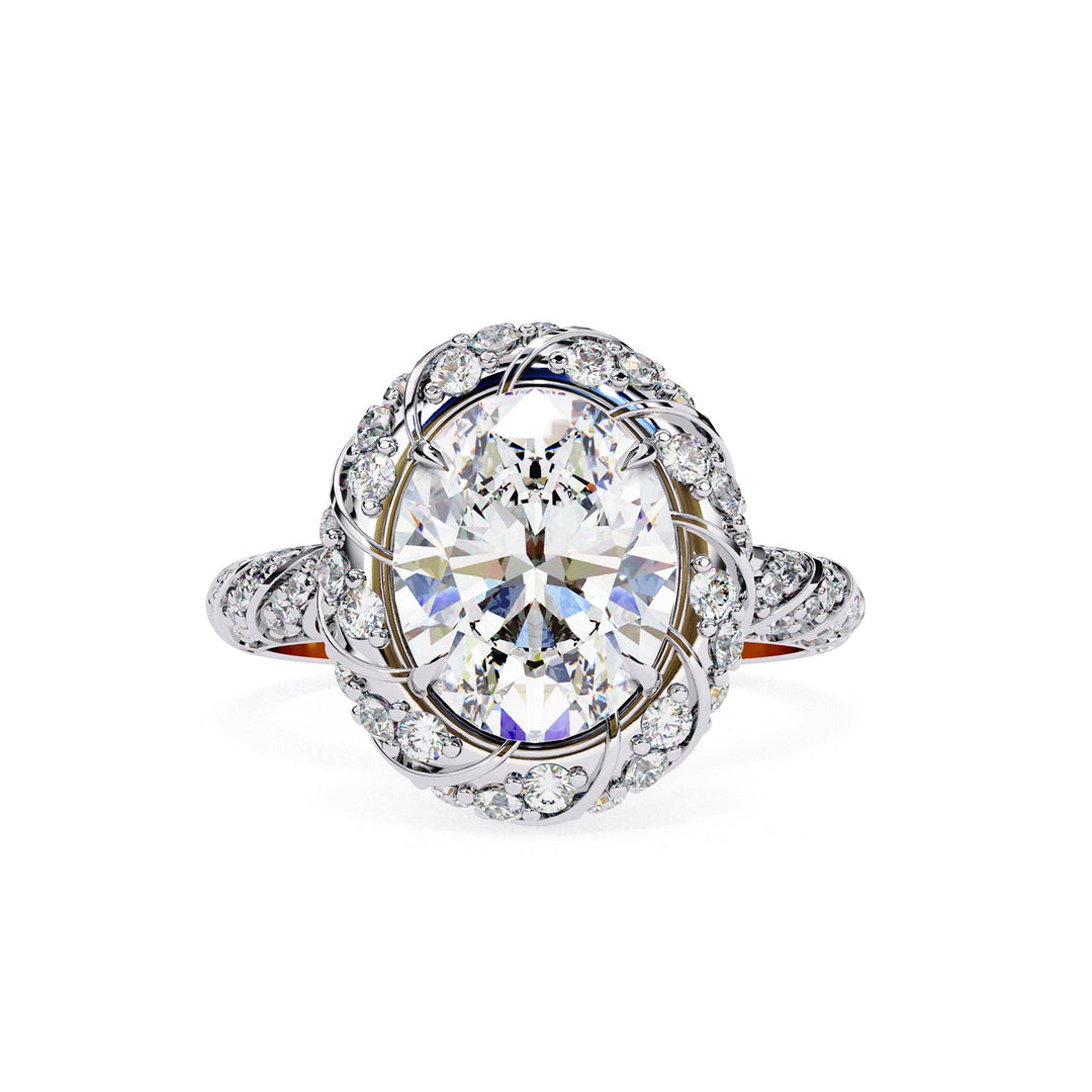 Accented Engagement Ring ENAC1162