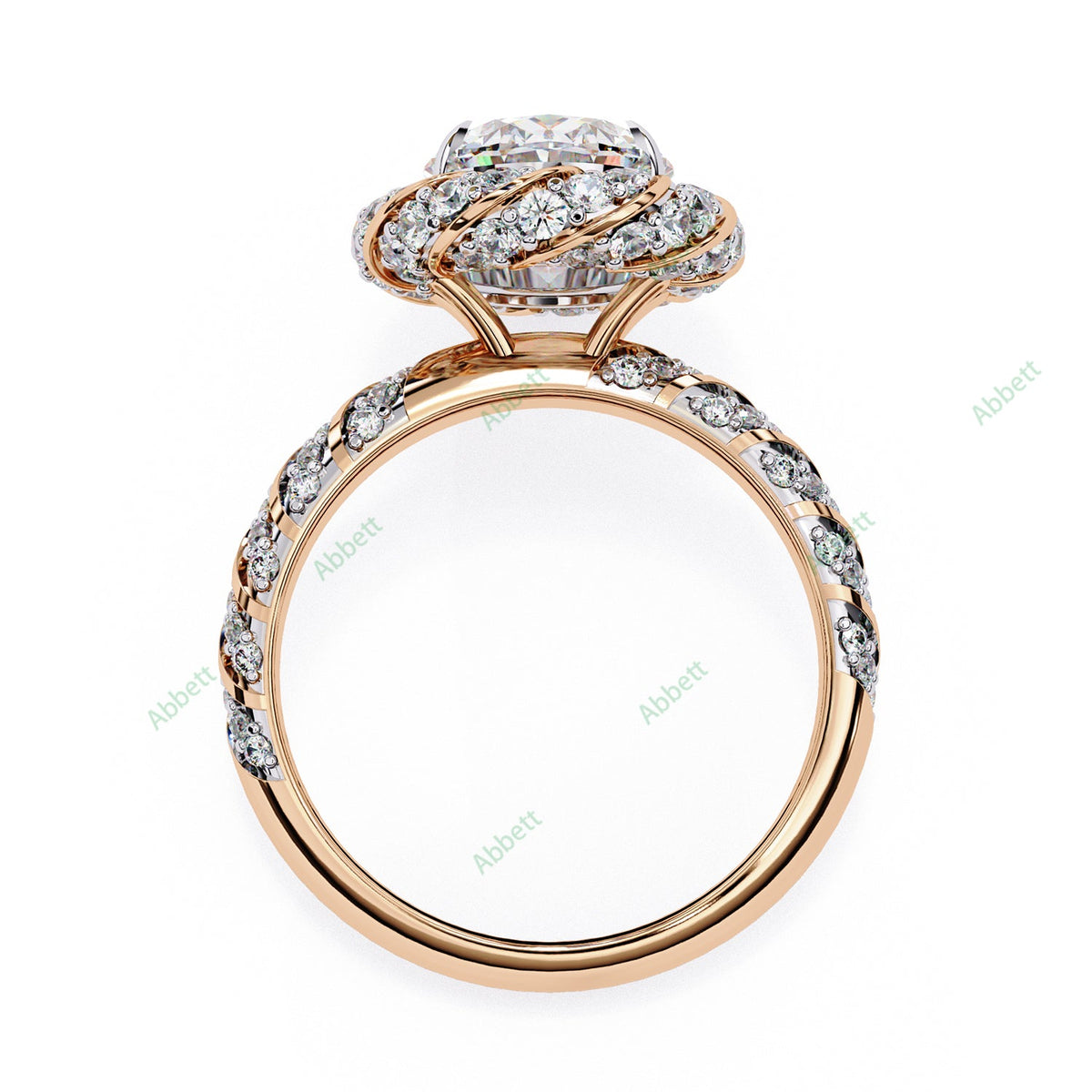 Accented Engagement Ring ENAC1162