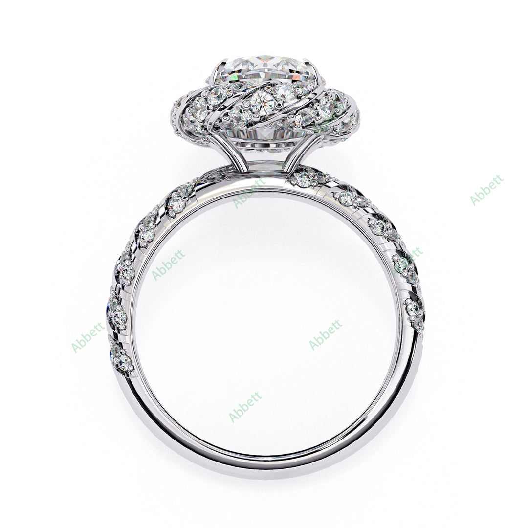 Accented Engagement Ring ENAC1162