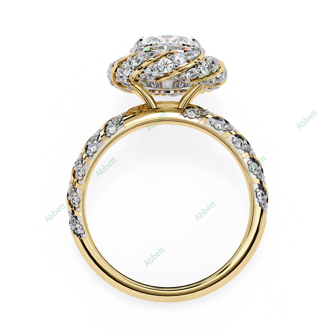 Accented Engagement Ring ENAC1162