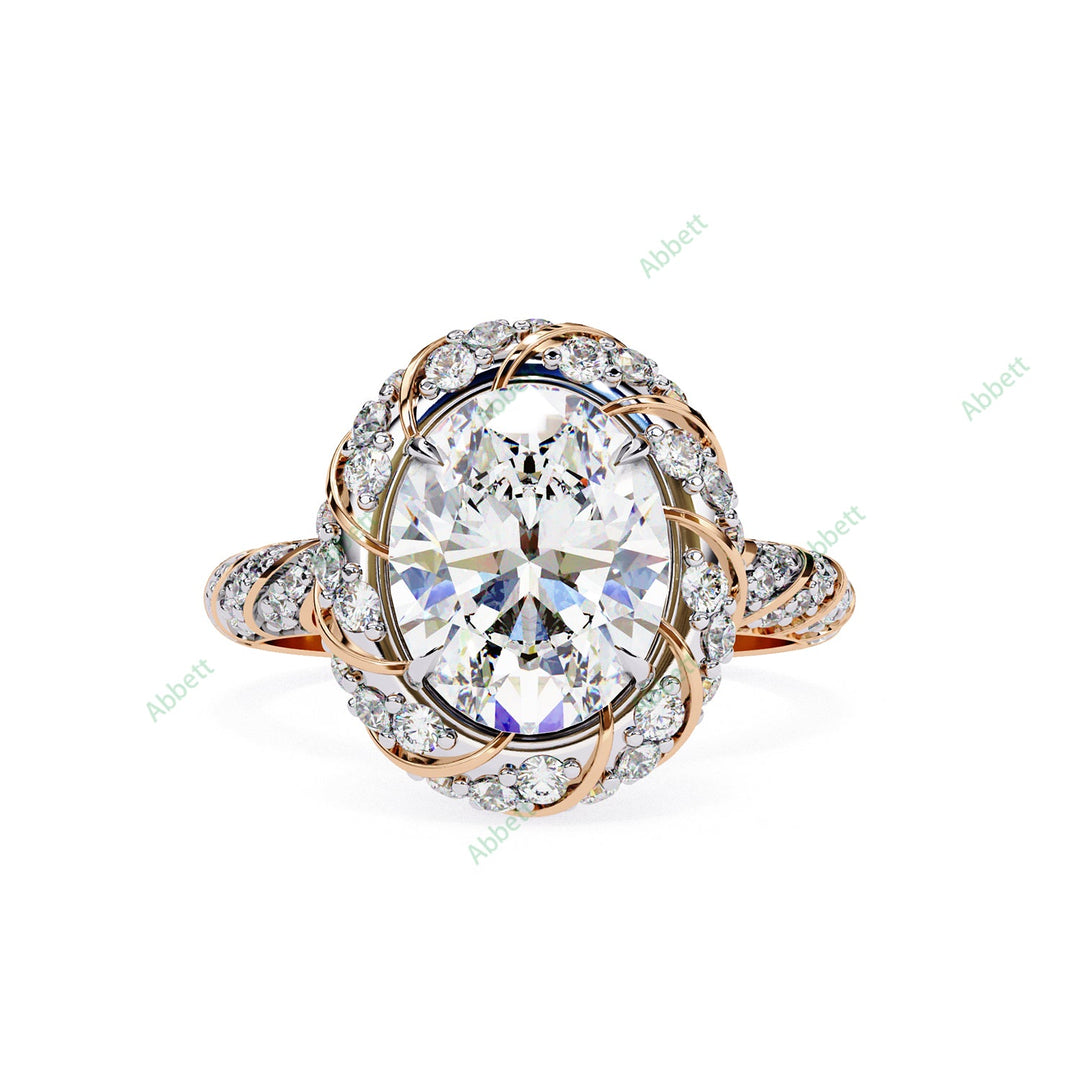 Accented Engagement Ring ENAC1162