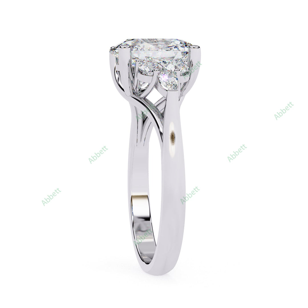 Accented Engagement Ring ENAC1164