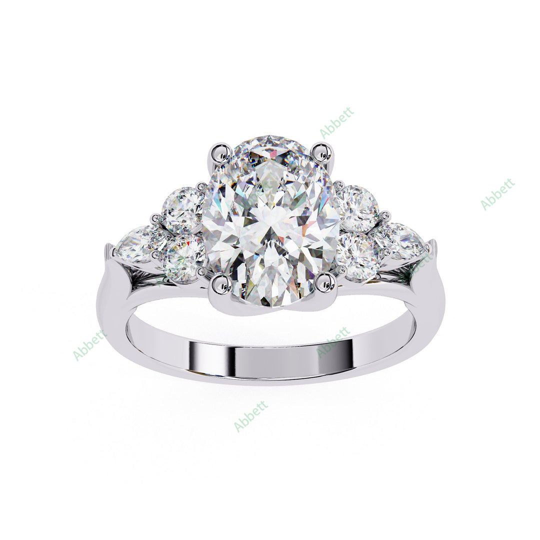 Accented Engagement Ring ENAC1164