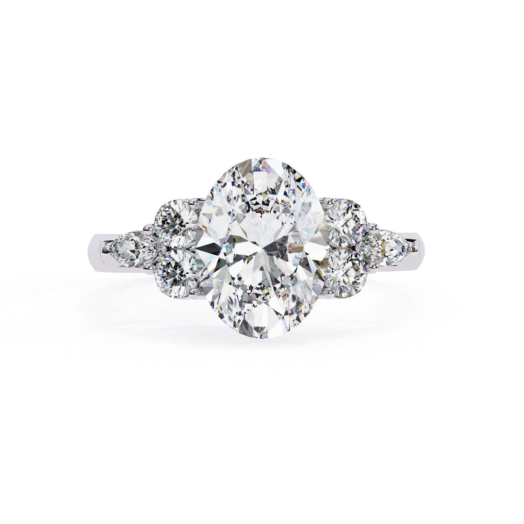 Accented Engagement Ring ENAC1164