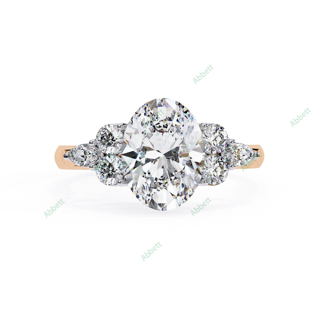 Accented Engagement Ring ENAC1164