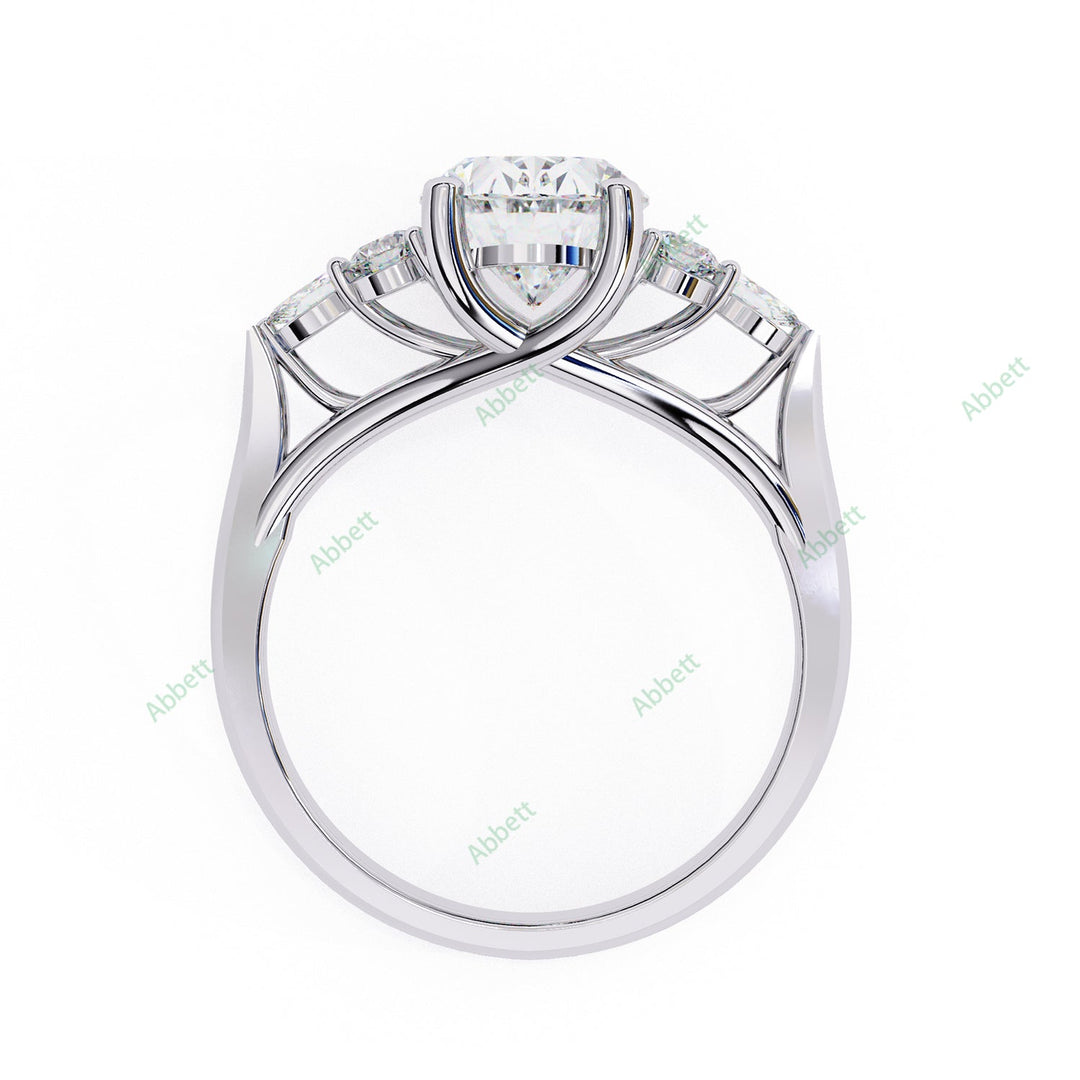 Accented Engagement Ring ENAC1164