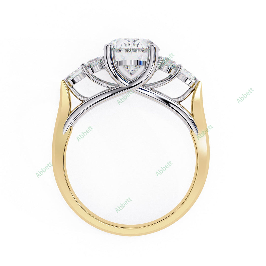 Accented Engagement Ring ENAC1164