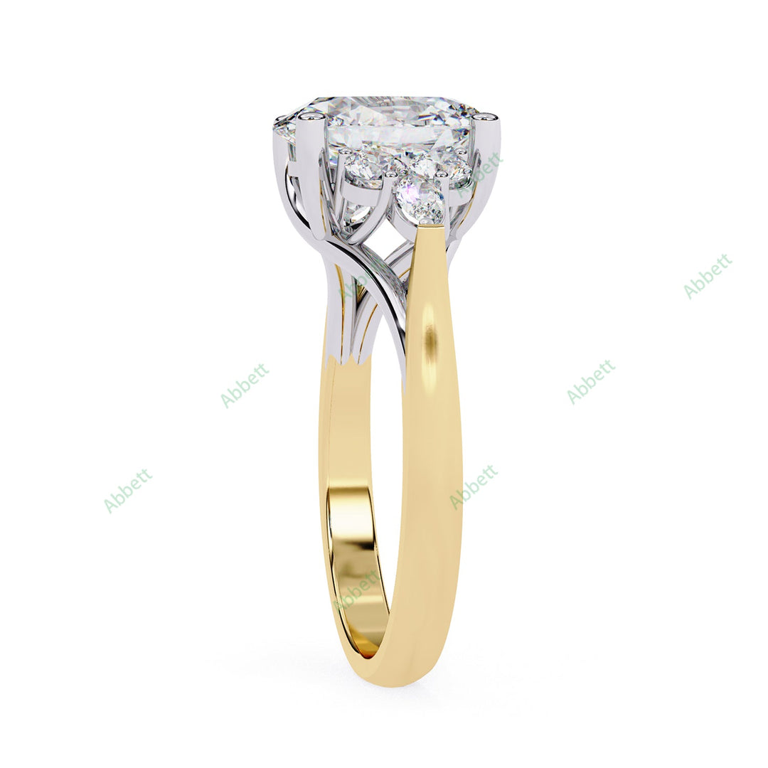 Accented Engagement Ring ENAC1164