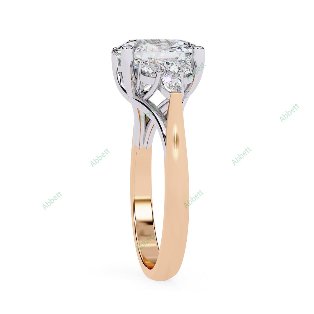Accented Engagement Ring ENAC1164