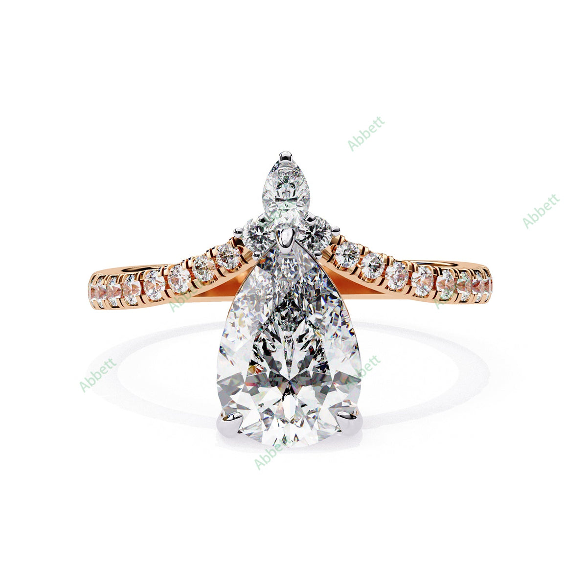 Accented Engagement Ring ENAC1165