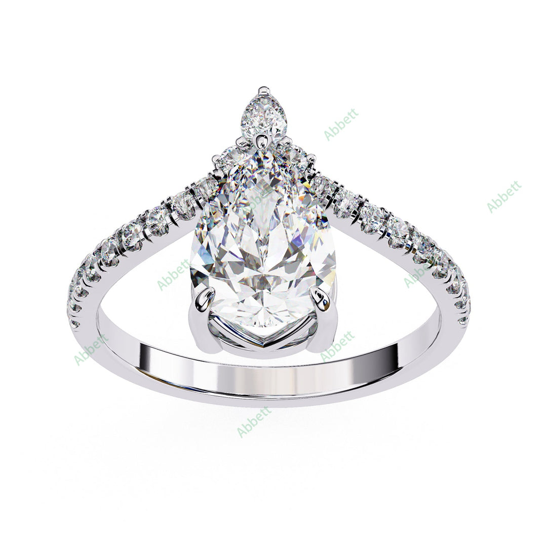 Accented Engagement Ring ENAC1165