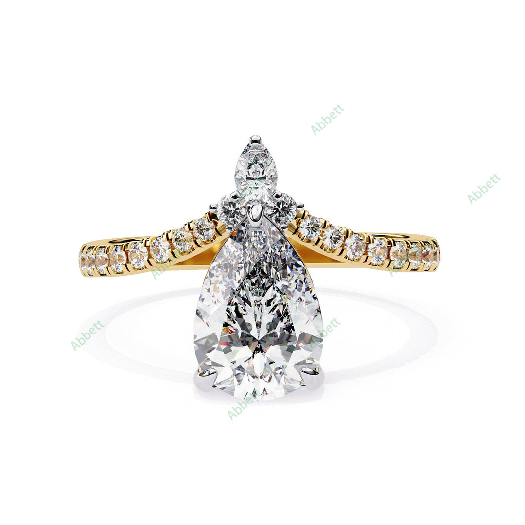 Accented Engagement Ring ENAC1165