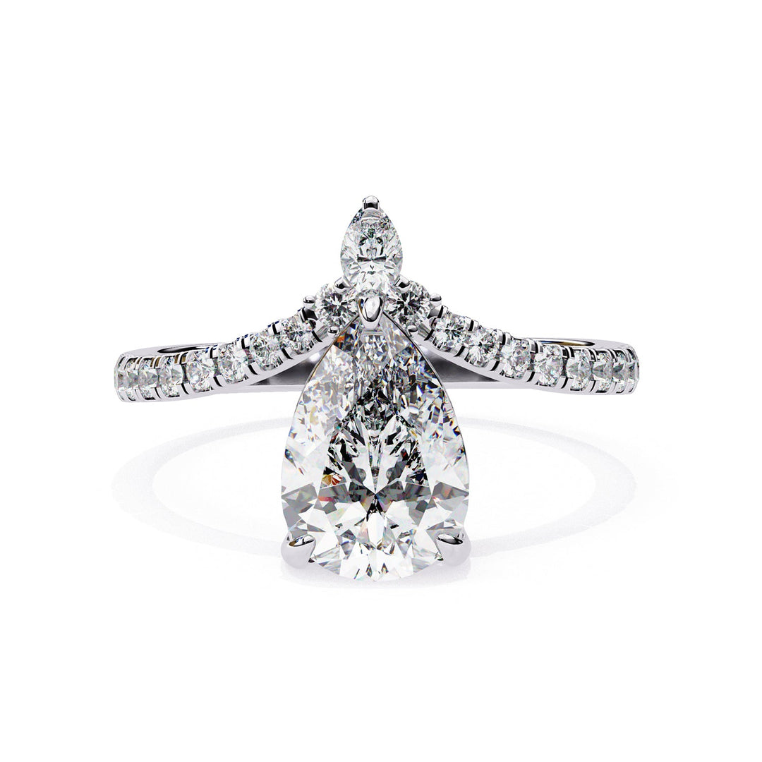 Accented Engagement Ring ENAC1165