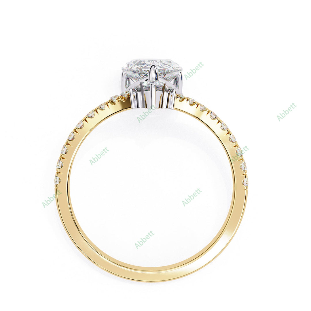 Accented Engagement Ring ENAC1165