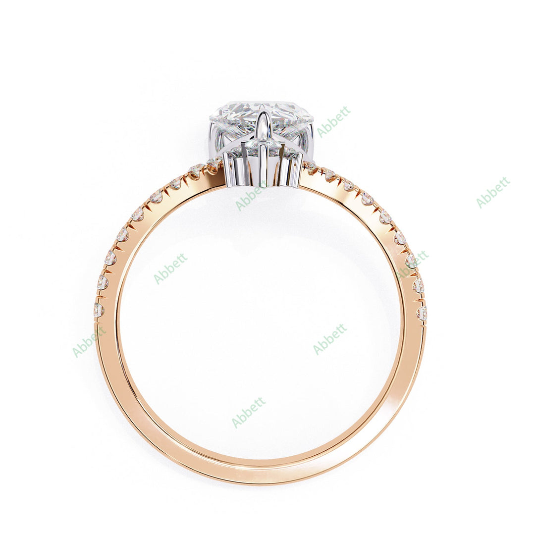Accented Engagement Ring ENAC1165