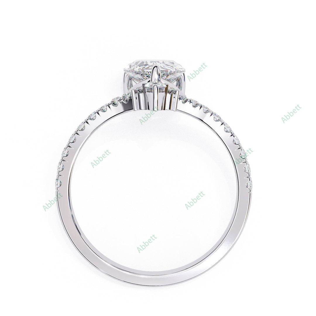 Accented Engagement Ring ENAC1165