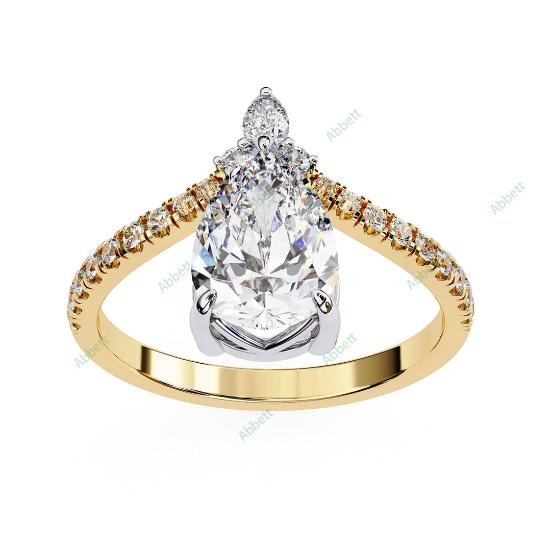 Accented Engagement Ring ENAC1165