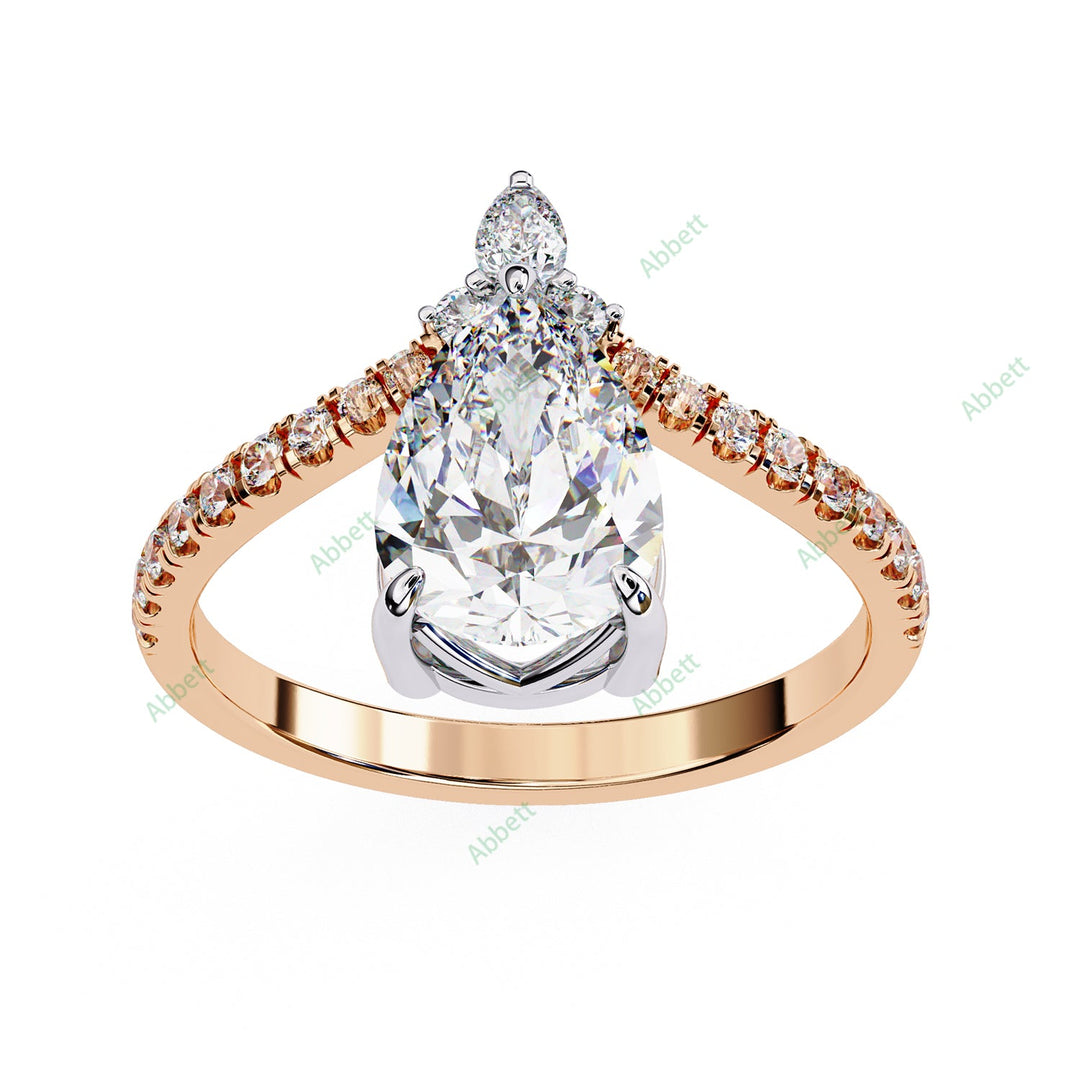 Accented Engagement Ring ENAC1165