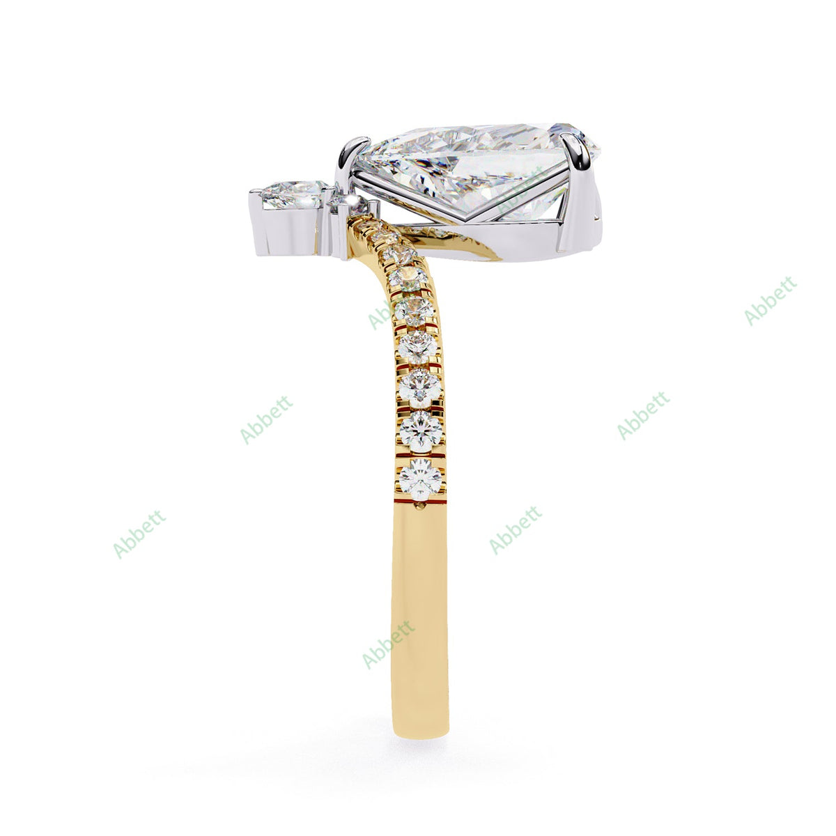 Accented Engagement Ring ENAC1165