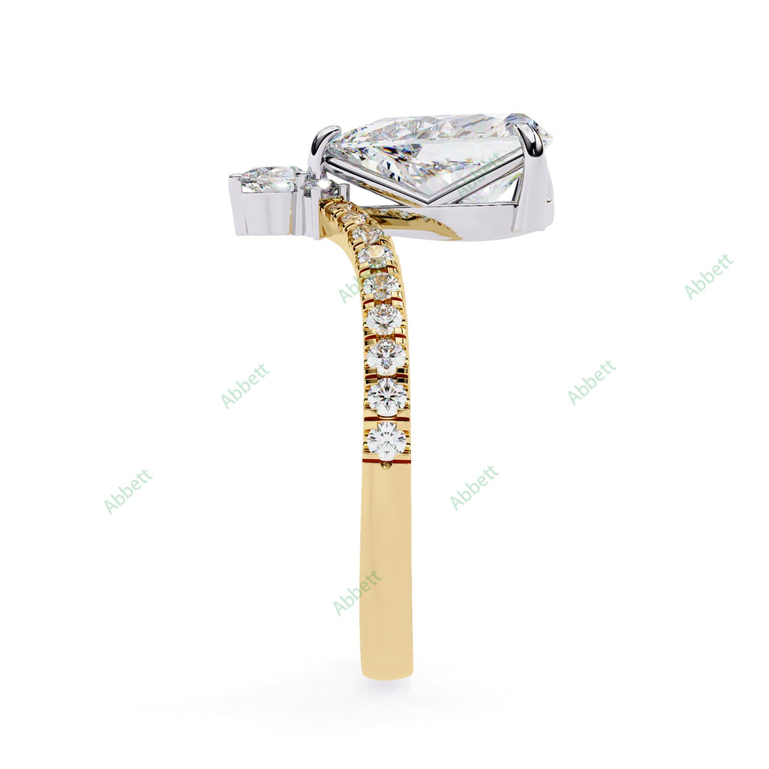 Accented Engagement Ring ENAC1165