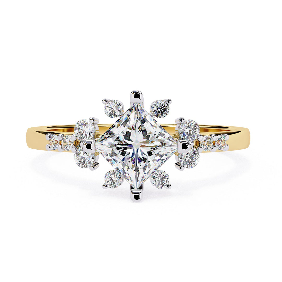 Accented Engagement Ring ENAC1173