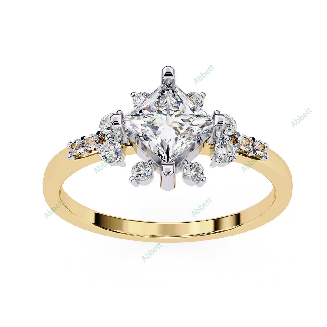 Accented Engagement Ring ENAC1173
