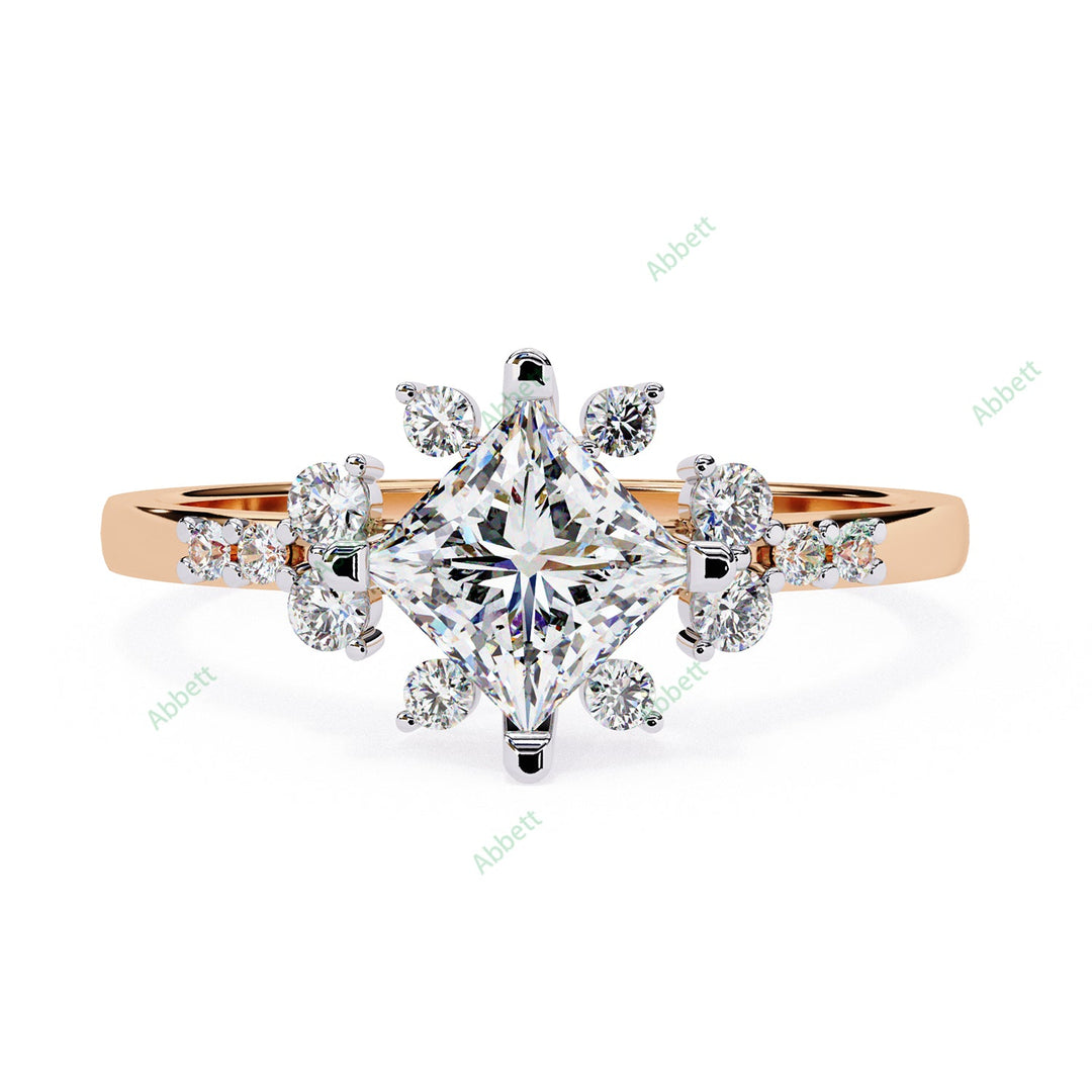 Accented Engagement Ring ENAC1173
