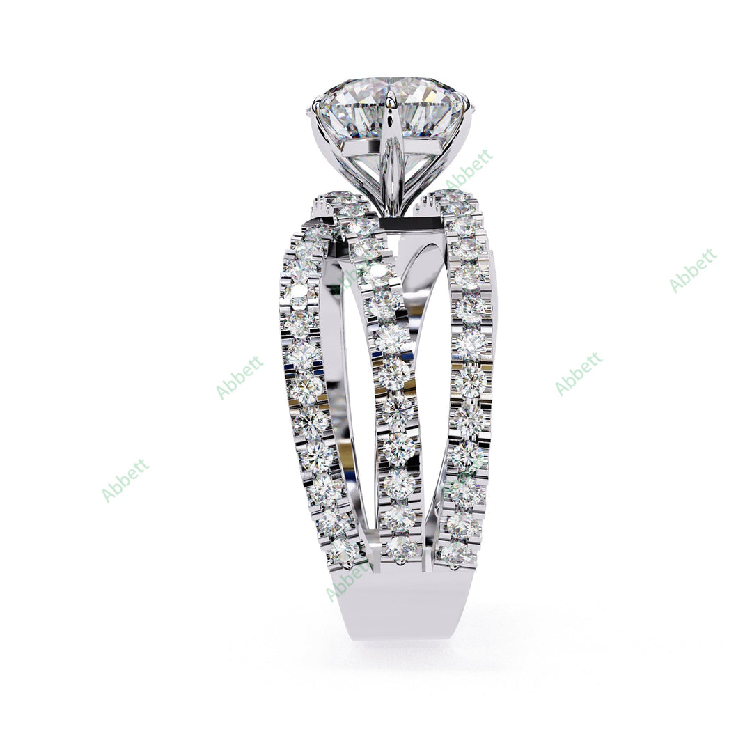 Accented Engagement Ring ENAC1174