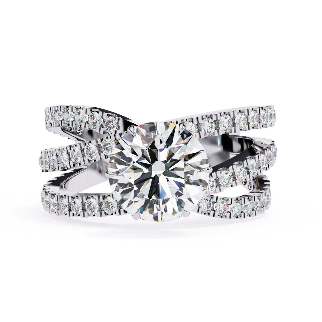 Accented Engagement Ring ENAC1174