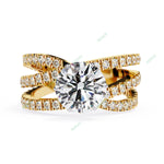 Load image into Gallery viewer, Accented Engagement Ring ENAC1174
