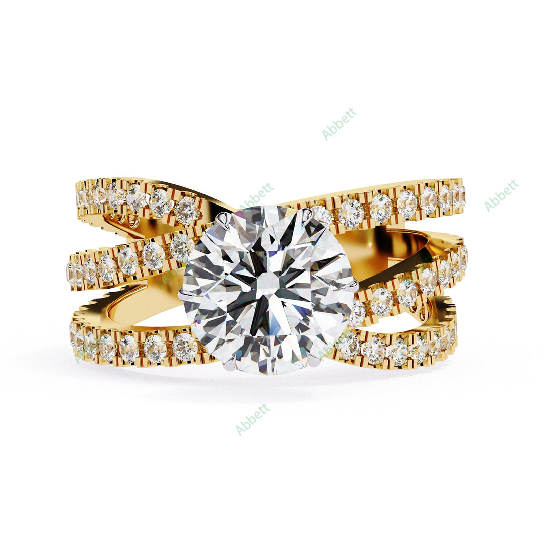 Accented Engagement Ring ENAC1174