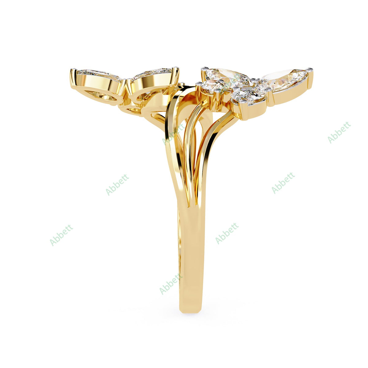 Accented Engagement Ring ENAC1177