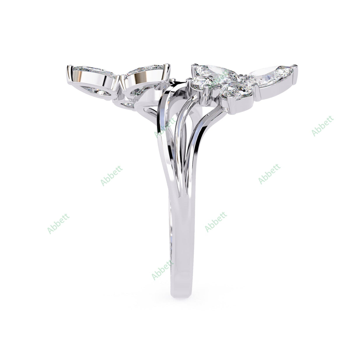Accented Engagement Ring ENAC1177