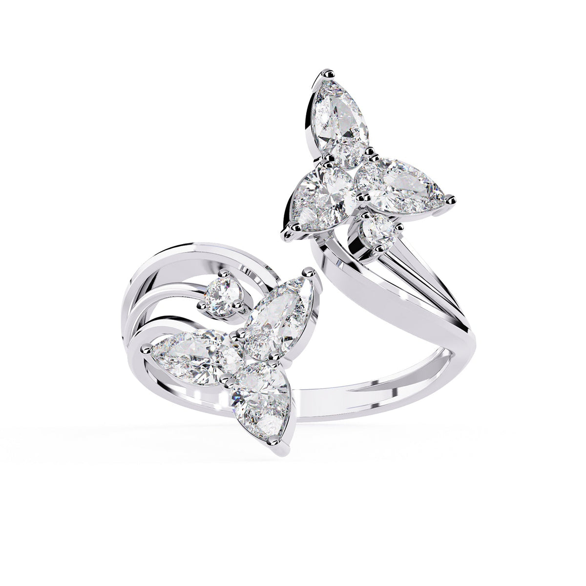 Accented Engagement Ring ENAC1177