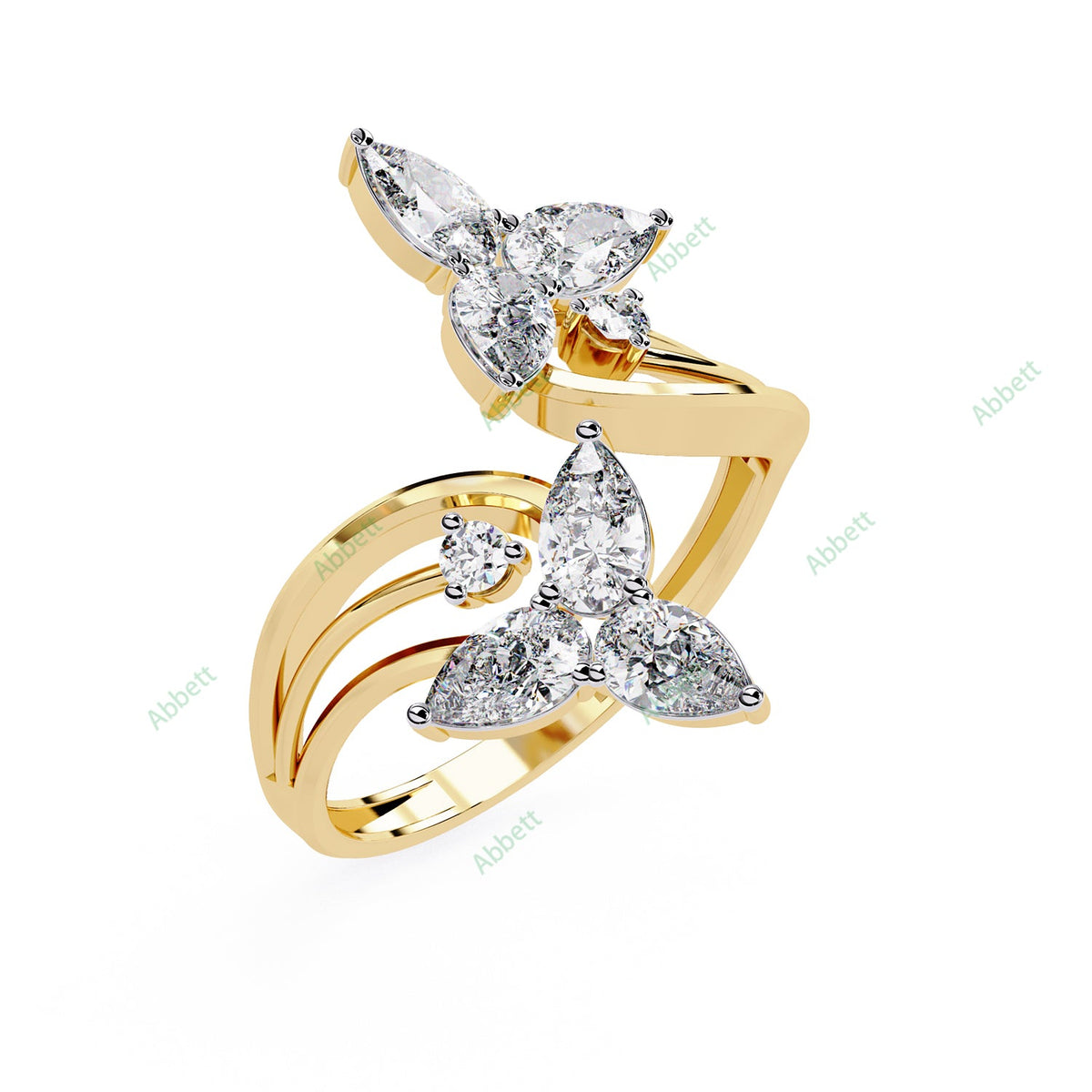 Accented Engagement Ring ENAC1177