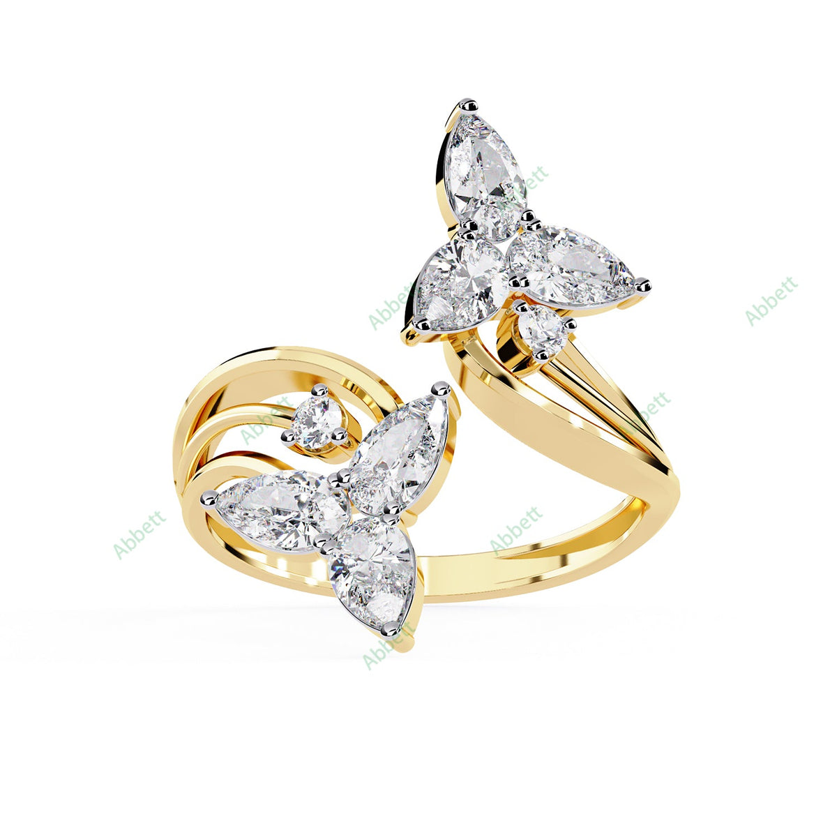 Accented Engagement Ring ENAC1177