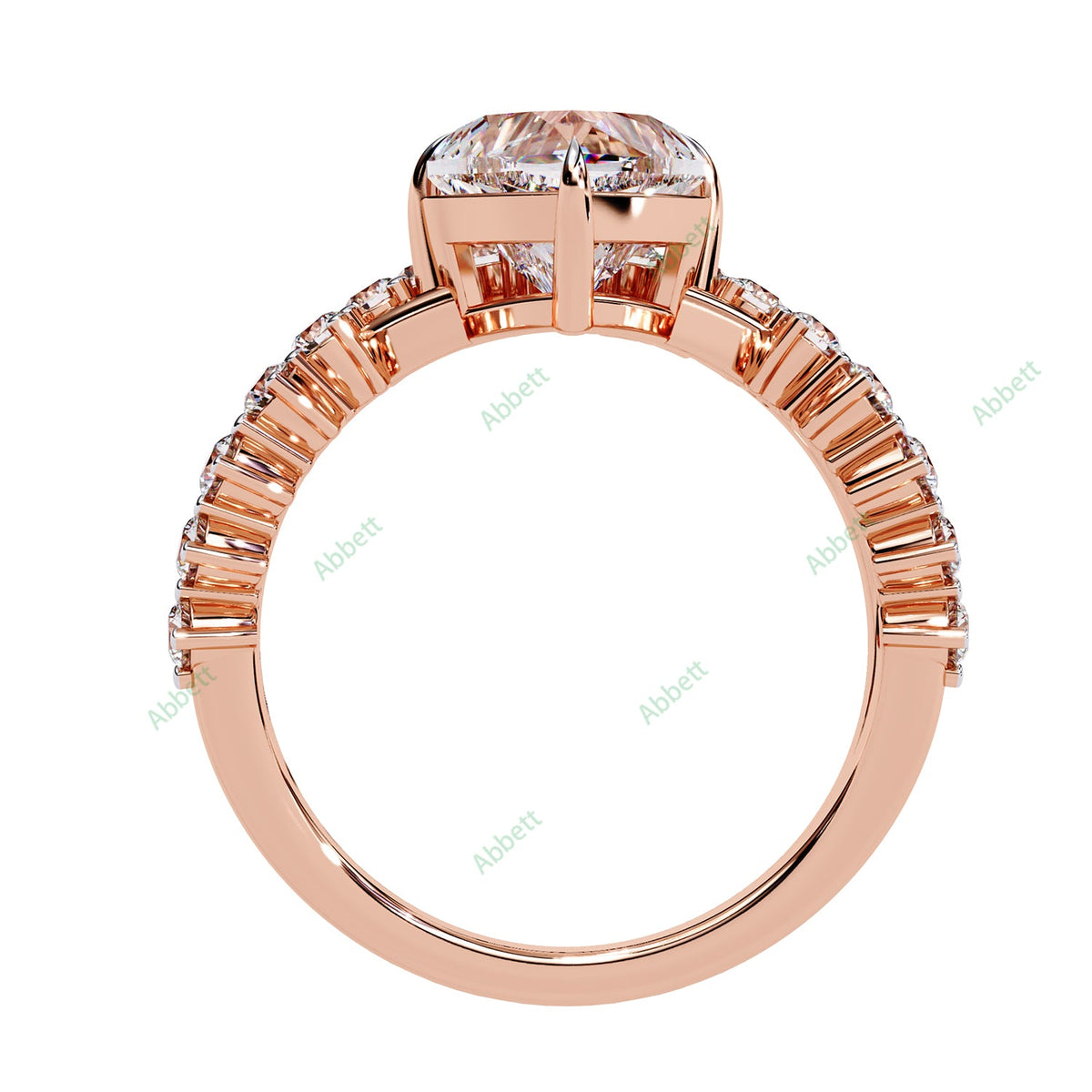 Accented Engagement Ring ENAC1179