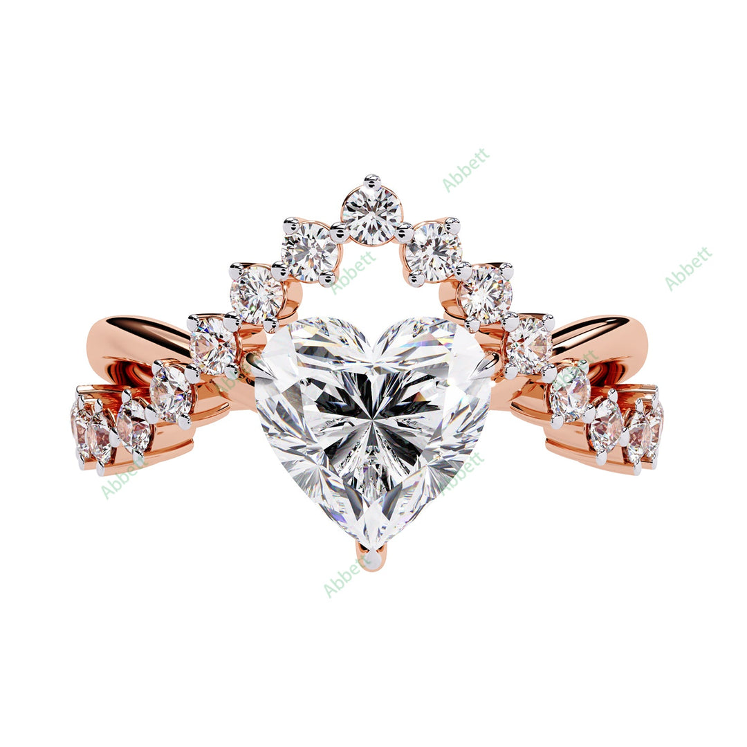 Accented Engagement Ring ENAC1179