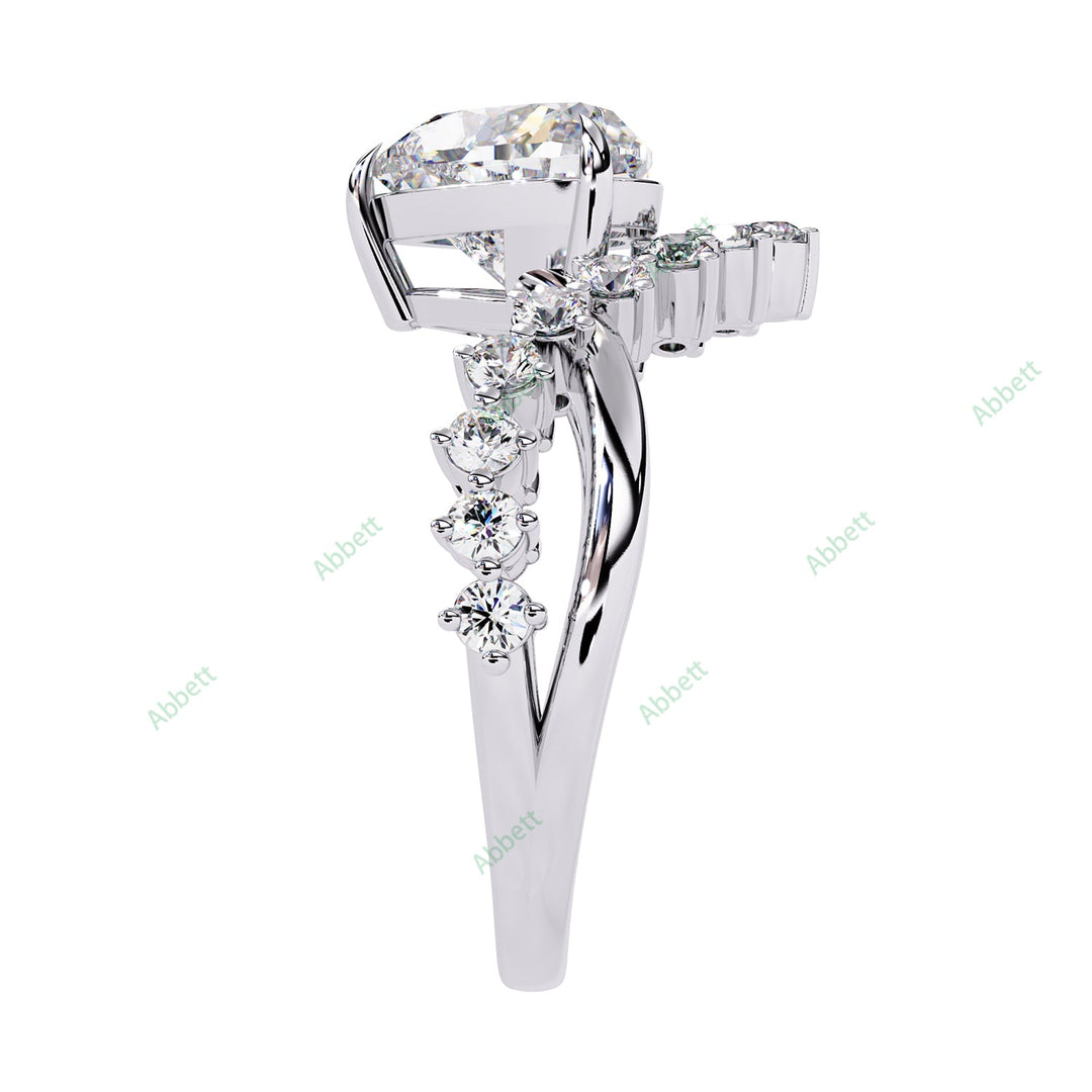 Accented Engagement Ring ENAC1179