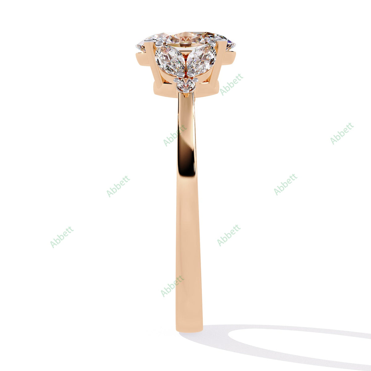 Accented Engagement Ring ENAC1182