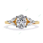 Load image into Gallery viewer, Accented Engagement Ring ENAC1182
