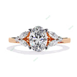 Load image into Gallery viewer, Accented Engagement Ring ENAC1182
