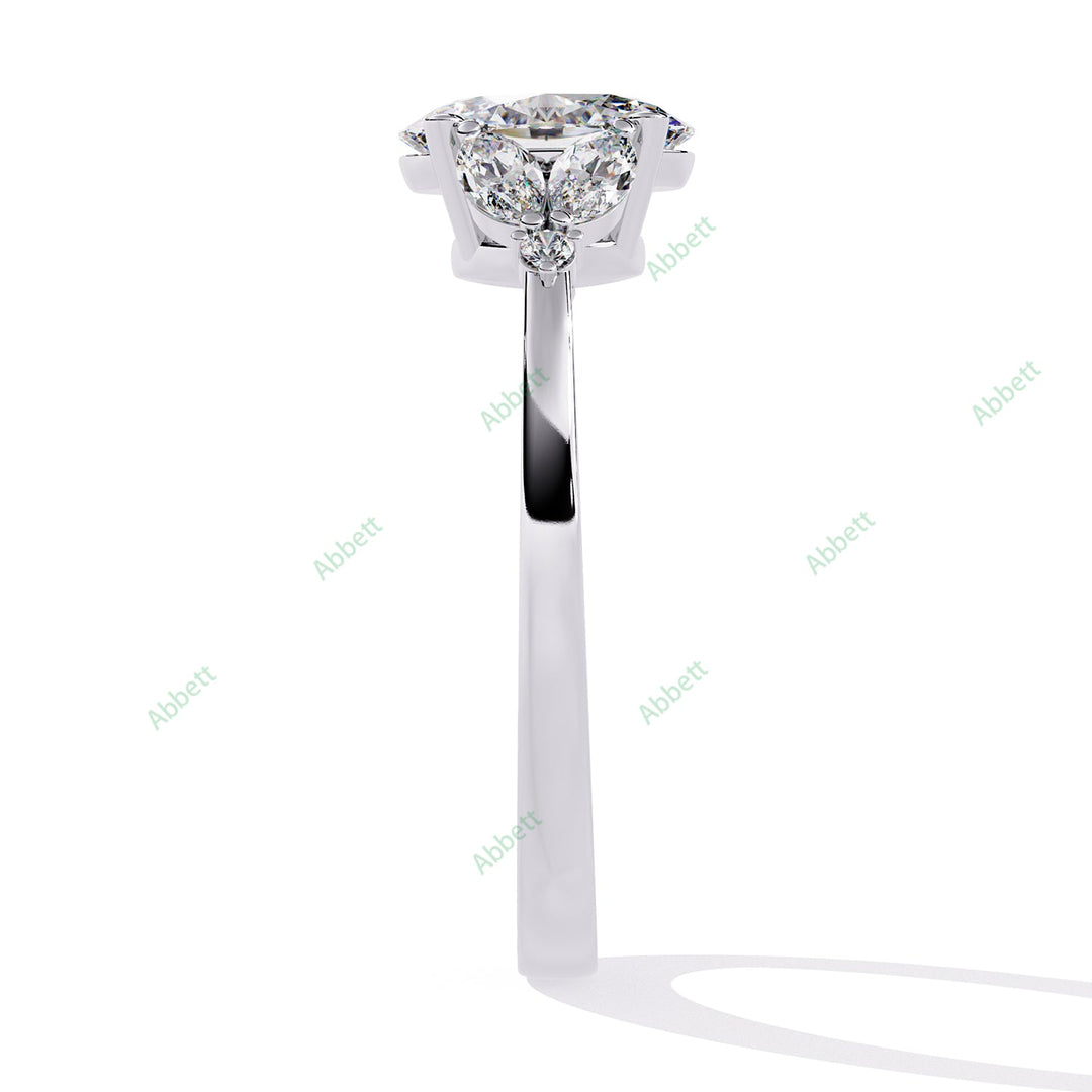 Accented Engagement Ring ENAC1182