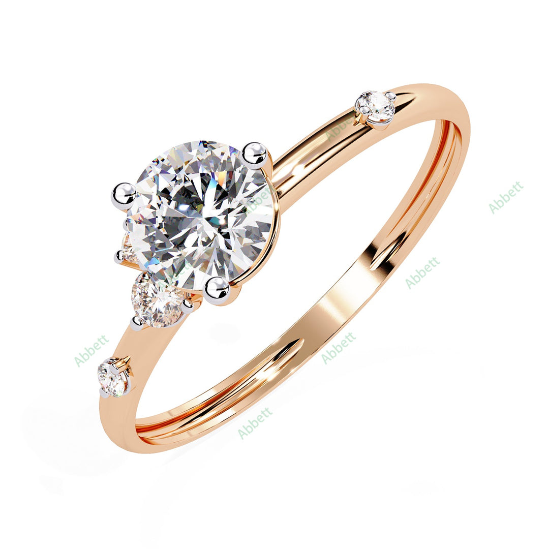 Accented Engagement Ring ENAC1183