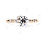 Load image into Gallery viewer, Accented Engagement Ring ENAC1183
