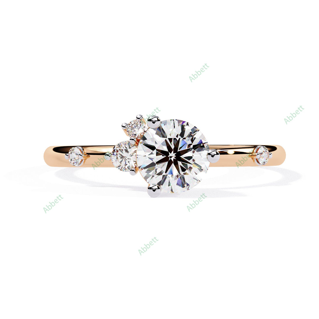 Accented Engagement Ring ENAC1183